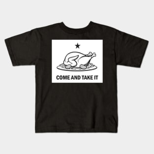 Come and Take it Turkey Kids T-Shirt